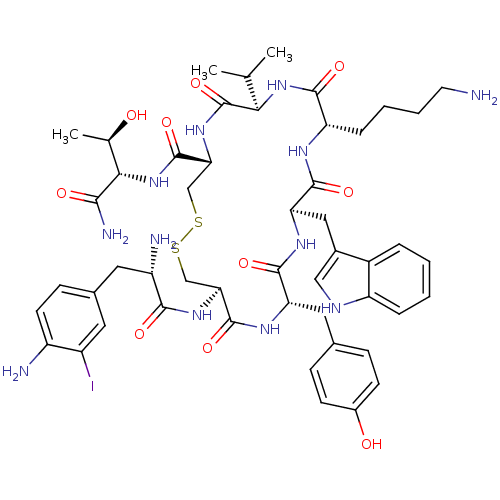 Chemical structure of BindingDB Monomer ID 50175594