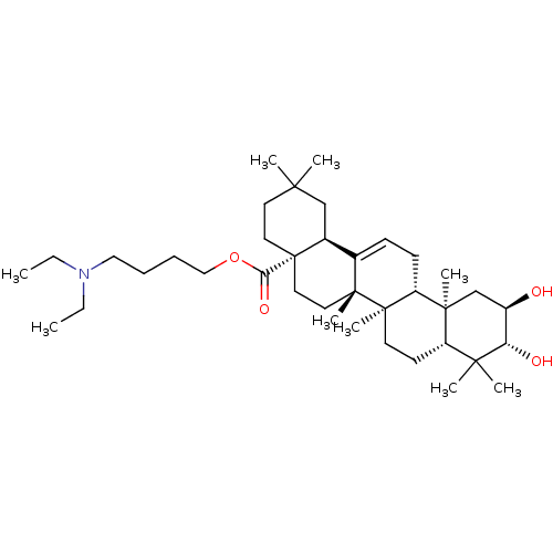 Chemical structure of BindingDB Monomer ID 50175891