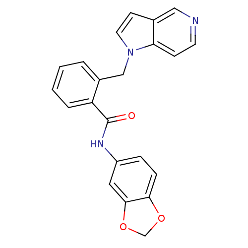 Chemical structure of BindingDB Monomer ID 50179168