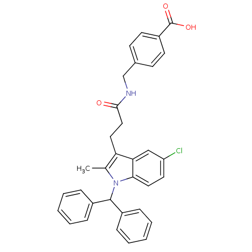 Chemical structure of BindingDB Monomer ID 50180082