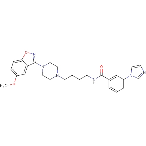 Chemical structure of BindingDB Monomer ID 50180293