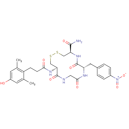Chemical structure of BindingDB Monomer ID 50193598