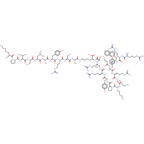Chemical structure of BindingDB Monomer ID 50196273