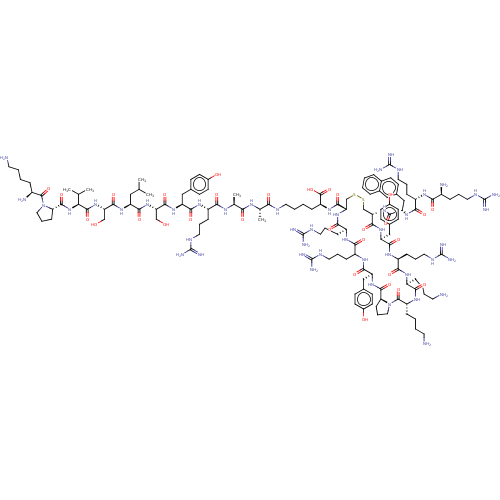 Chemical structure of BindingDB Monomer ID 50196274