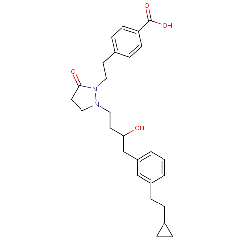 Chemical structure of BindingDB Monomer ID 50224582