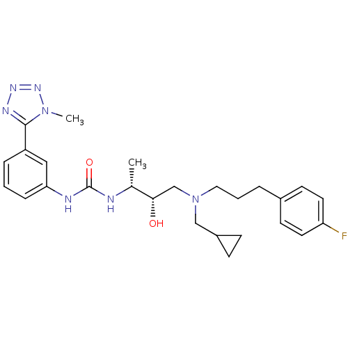 Chemical structure of BindingDB Monomer ID 50231364