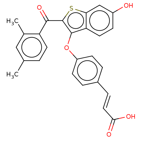 Chemical structure of BindingDB Monomer ID 50233215