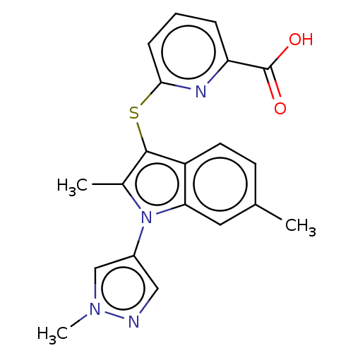 Chemical structure of BindingDB Monomer ID 50233921