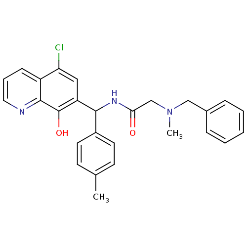Chemical structure of BindingDB Monomer ID 50256661
