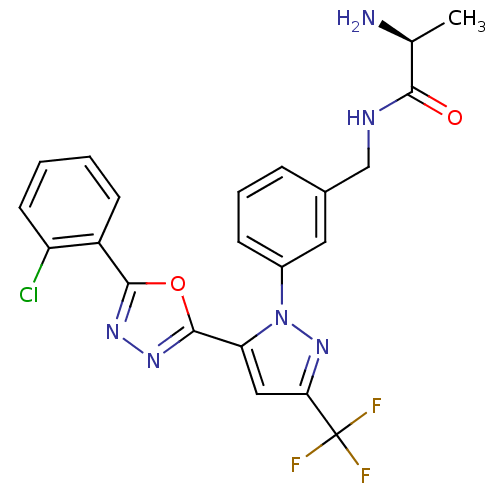 Chemical structure of BindingDB Monomer ID 50258789