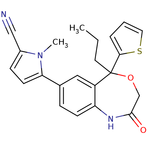 Chemical structure of BindingDB Monomer ID 50264313