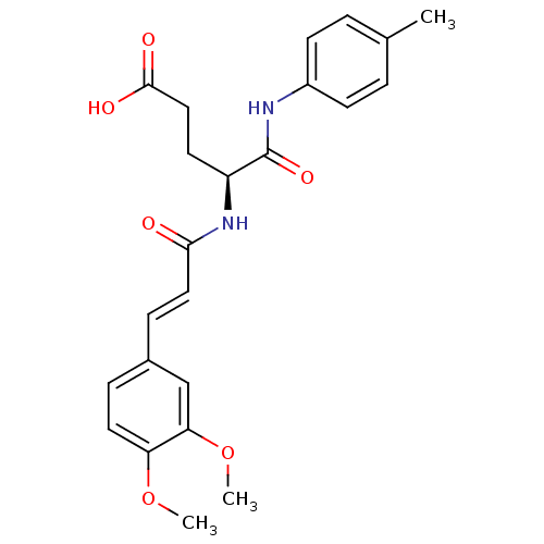 Chemical structure of BindingDB Monomer ID 50267338