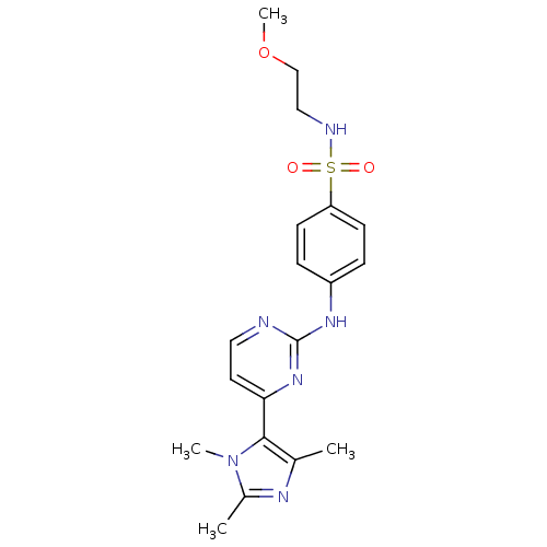 Chemical structure of BindingDB Monomer ID 50274743