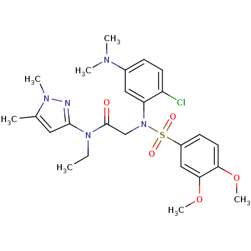 Chemical structure of BindingDB Monomer ID 50293234