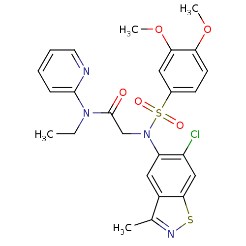 Chemical structure of BindingDB Monomer ID 50293235