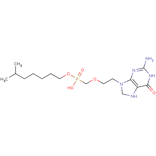 Chemical structure of BindingDB Monomer ID 50293829