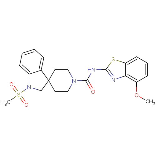 Chemical structure of BindingDB Monomer ID 50298620