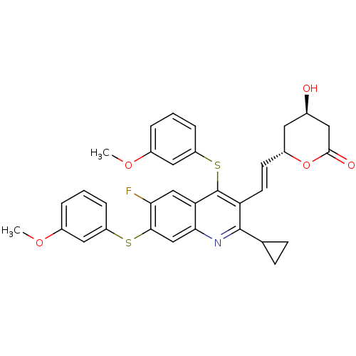 Chemical structure of BindingDB Monomer ID 50304661