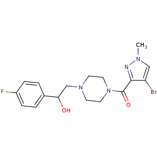 Chemical structure of BindingDB Monomer ID 50324559