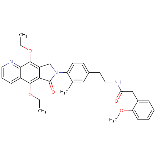 Chemical structure of BindingDB Monomer ID 50336001