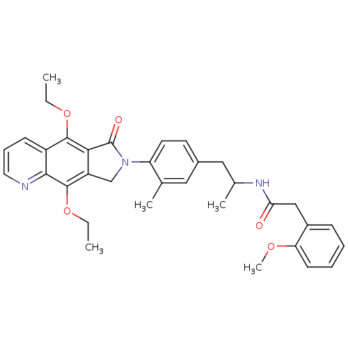 Chemical structure of BindingDB Monomer ID 50336002