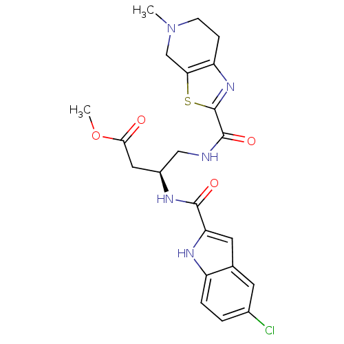 Chemical structure of BindingDB Monomer ID 50340853