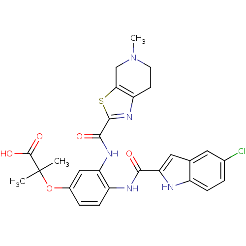 Chemical structure of BindingDB Monomer ID 50340872