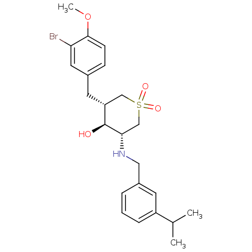 Chemical structure of BindingDB Monomer ID 50341166