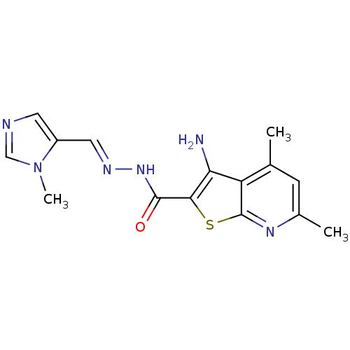 Chemical structure of BindingDB Monomer ID 50342381