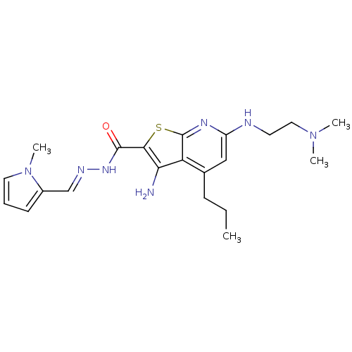 Chemical structure of BindingDB Monomer ID 50342393