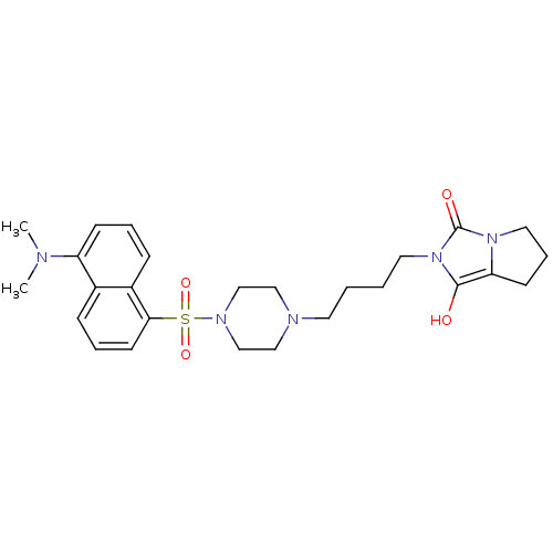 Chemical structure of BindingDB Monomer ID 50345700