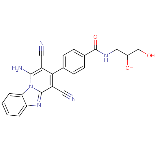 Chemical structure of BindingDB Monomer ID 50347214