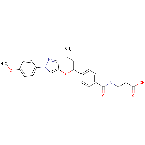 Chemical structure of BindingDB Monomer ID 50360593