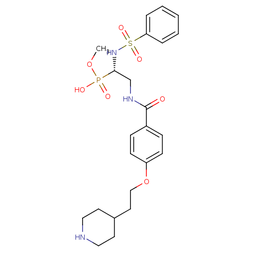 Chemical structure of BindingDB Monomer ID 50365349