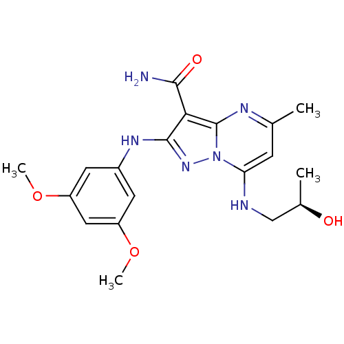 Chemical structure of BindingDB Monomer ID 50375359