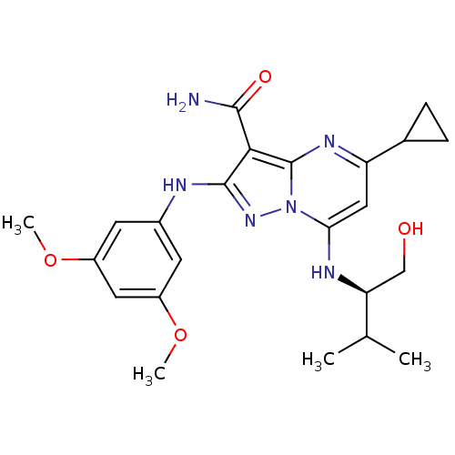 Chemical structure of BindingDB Monomer ID 50375366
