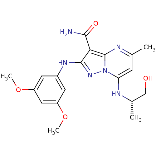 Chemical structure of BindingDB Monomer ID 50375371