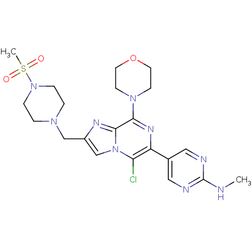 Chemical structure of BindingDB Monomer ID 50420732