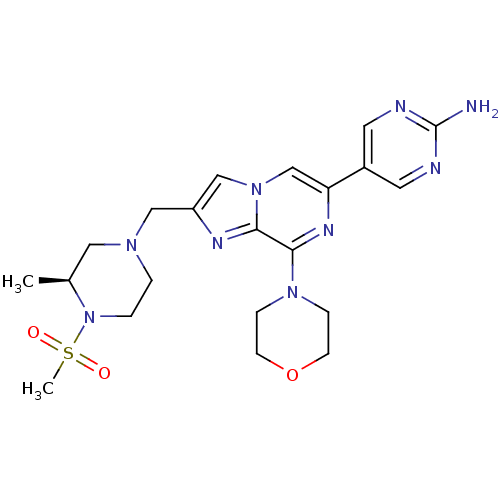 Chemical structure of BindingDB Monomer ID 50420736