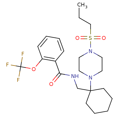 Chemical structure of BindingDB Monomer ID 50427195