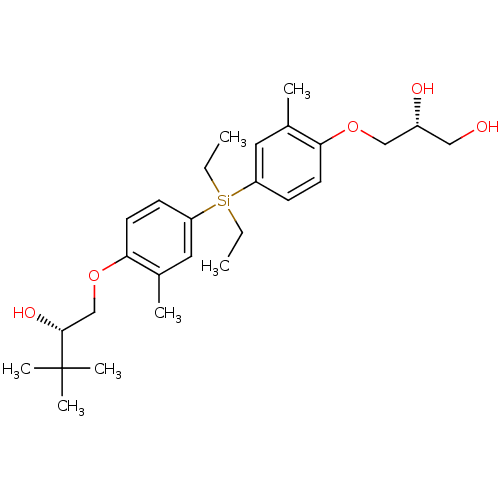 Chemical structure of BindingDB Monomer ID 50430750