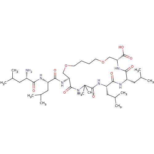 Chemical structure of BindingDB Monomer ID 50437740