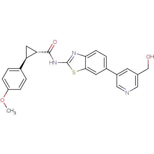 Chemical structure of BindingDB Monomer ID 50443189