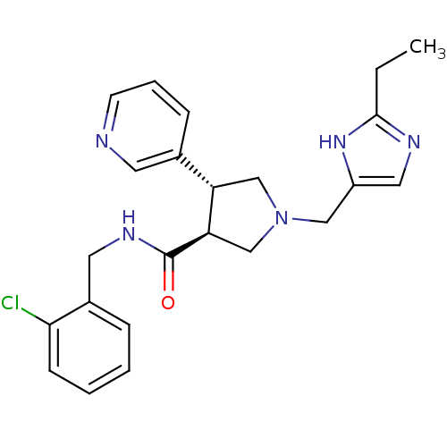 Chemical structure of BindingDB Monomer ID 50443617