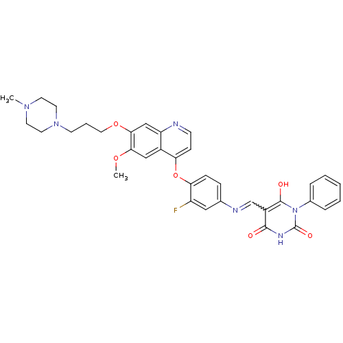 Chemical structure of BindingDB Monomer ID 50446593