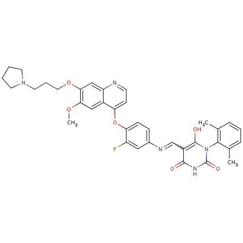 Chemical structure of BindingDB Monomer ID 50446607