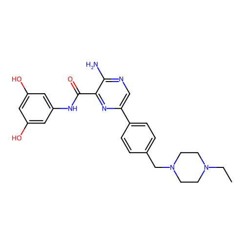 Chemical structure of BindingDB Monomer ID 50483564