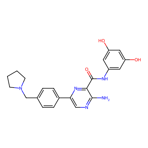 Chemical structure of BindingDB Monomer ID 50483566