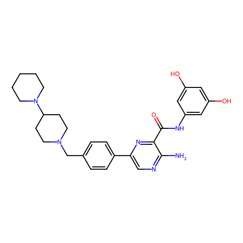 Chemical structure of BindingDB Monomer ID 50483573