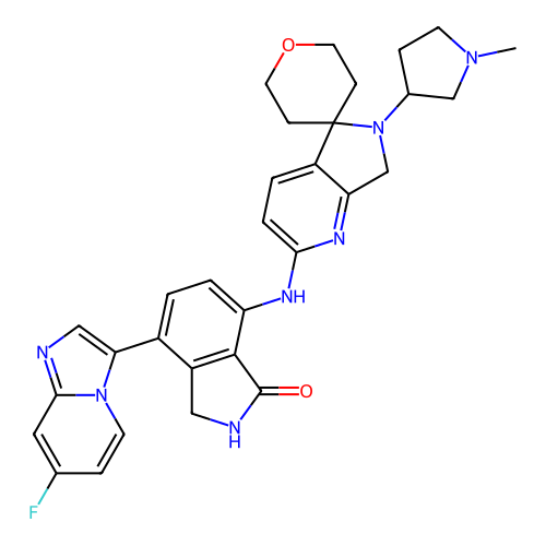 Chemical structure of BindingDB Monomer ID 50580365